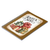 Cahier de Noël Joyeux Noël Cadeau (Côté gauche)