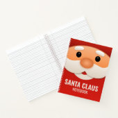 Cahier de Noël relié Santa Claus (Intérieur)