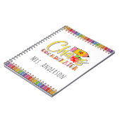Cahier de nom de professeur coordinateur de chaos (Côté gauche)