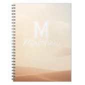 Cahier de nom de script élégant (Devant)
