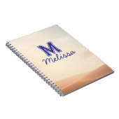 Cahier de nom de script élégant (Côté Droit)
