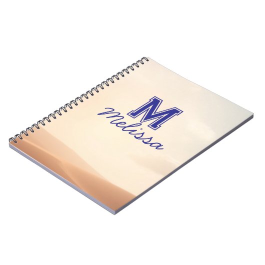 Cahier de nom de script élégant (Côté gauche)