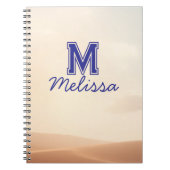 Cahier de nom de script élégant (Devant)