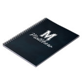 Cahier de nom de script élégant (Côté gauche)