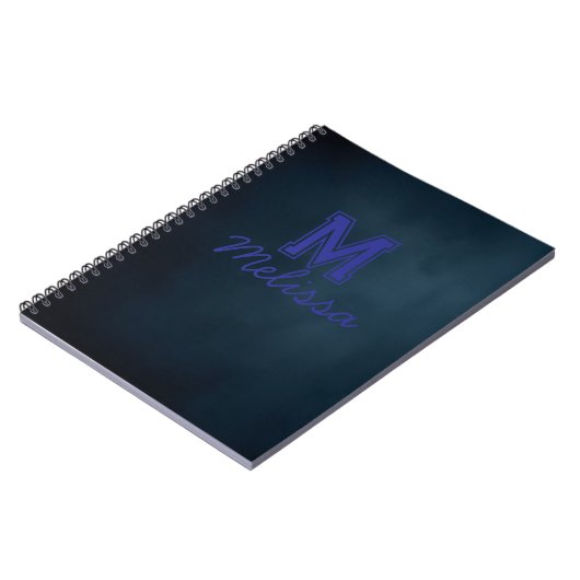 Cahier de nom de script élégant (Côté gauche)