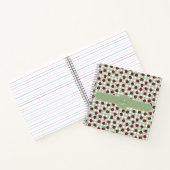 Cahier de nom Ladybug Gingham Vert (Intérieur)