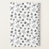 Cahier de notes à monogramme avec croquis d'insect (Verso)