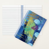 Cahier de notes à motif de grotte sous-marine (À l'intérieur)