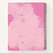 Cahier de notes à motif de jolie fée de fantaisie  (Dos)