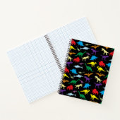Cahier de notes à motif d'enfants aquarelle de din (Intérieur)