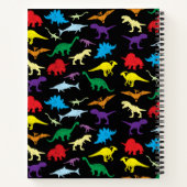 Cahier de notes à motif d'enfants aquarelle de din (Dos)