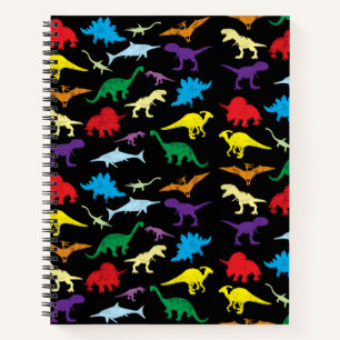 Cahier de notes à motif d'enfants aquarelle de din