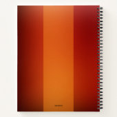 Cahier de notes à photos personnalisées chic inspi (Dos)