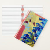 Cahier de notes au design d'un autre monde (À l'intérieur)