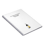 Cahier de notes chrétiennes Psaume 119:105 Écritur (Côté Droit)