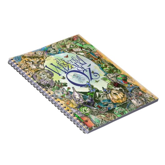 Cahier de notes classique du Magicien d'Oz (Côté Droit)