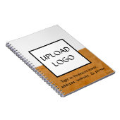 Cahier de notes d'affaires à logo personnalisé Cad (Côté Droit)