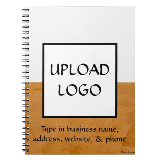 Cahier de notes d'affaires à logo personnalisé Cad (Devant)