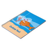 Cahier de notes de poisson et d'appât amoureux (Côté gauche)