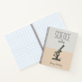 Cahier de notes de sciences personnalisé (Intérieur)
