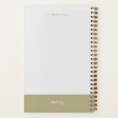 Cahier de notes d'église à spirale (Verso)