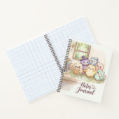 Cahier de notes des amis chouettes (Intérieur)