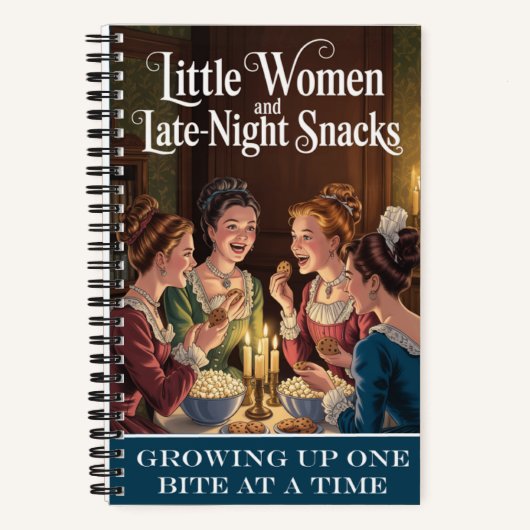 Cahier de notes drôle pour Les Quatre Filles du do (Recto)