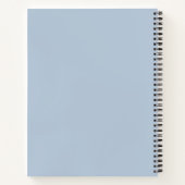 Cahier de notes élégant avec un motif de cercles c (Dos)