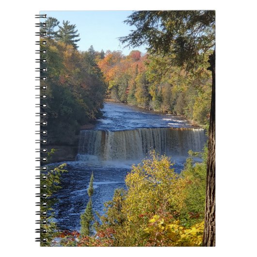 Cahier de notes en spirale des chutes de Tahquamen (Devant)