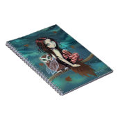 Cahier de notes fantaisistes de chouette mignonne (Côté Droit)