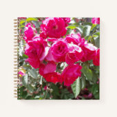 Cahier de notes Glamour Roses (Devant)
