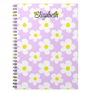 Cahier de notes jolies marguerites