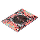 Cahier de notes Journal Fille Azteque Moderne Trib (Côté gauche)