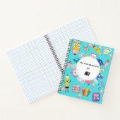 Cahier de notes Kawaii Study Vibes pour enfants (Intérieur)