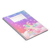 Cahier de notes ligné pour l'école, notes et journ (Côté Droit)