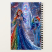 Cahier de notes magique à spirale Conte de fées en (Verso)