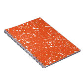 Cahier de notes Marbre Galet Tangerine (Côté Droit)