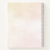 Cahier de Notes Objectifs & Plans Beige (Dos)