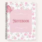 Cahier de notes pastel mignon | Journal esthétique (Devant)