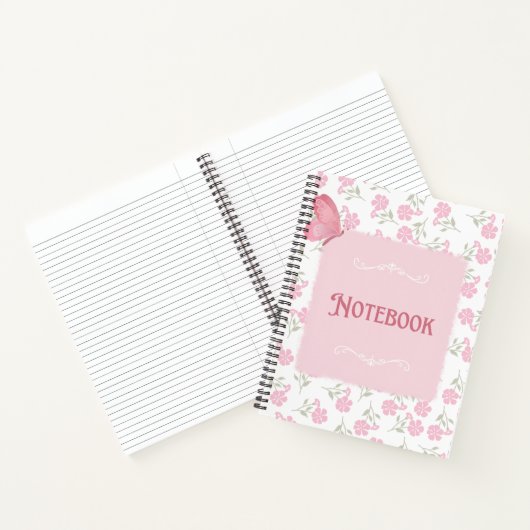 Cahier de notes pastel mignon | Journal esthétique (Intérieur)