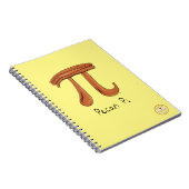 Cahier de notes Pecan Pi Mignon Math Pi Day (Côté Droit)