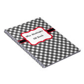 Cahier de notes personnalisé pour enseignant (Côté Droit)