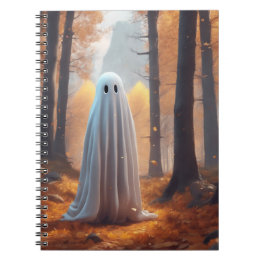 Cahier de notes photo spirale Fantôme d'automne