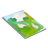 Cahier de notes Poules en pâture (Côté Droit)