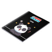 Cahier de notes pour enfants Panda de We bare Bear (Côté gauche)
