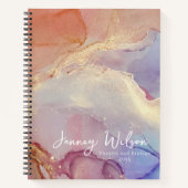 Cahier de notes spirale élégant pour collège (Devant)