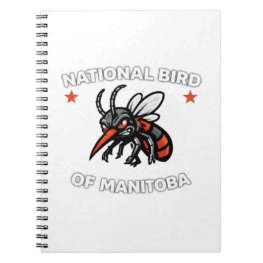 Cahier de notes sur l'oiseau national du Manitoba (Devant)
