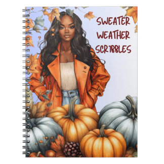Cahier de notes Sweater Weather Scribbles