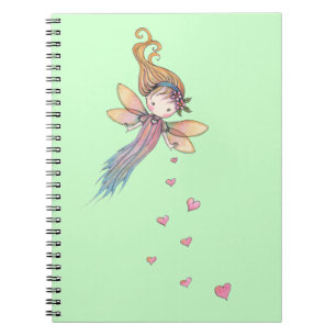 Cahier de notes Sweet Fairy with Hearts pour fille