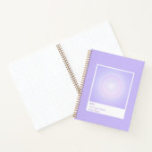 Cahier de numéro d'ange Swatch Aura Violet (Intérieur)